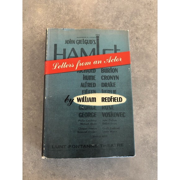 Letters from an Actor by William Redfield First Ed First Print 1967 Viking Press - Picture 1 of 4